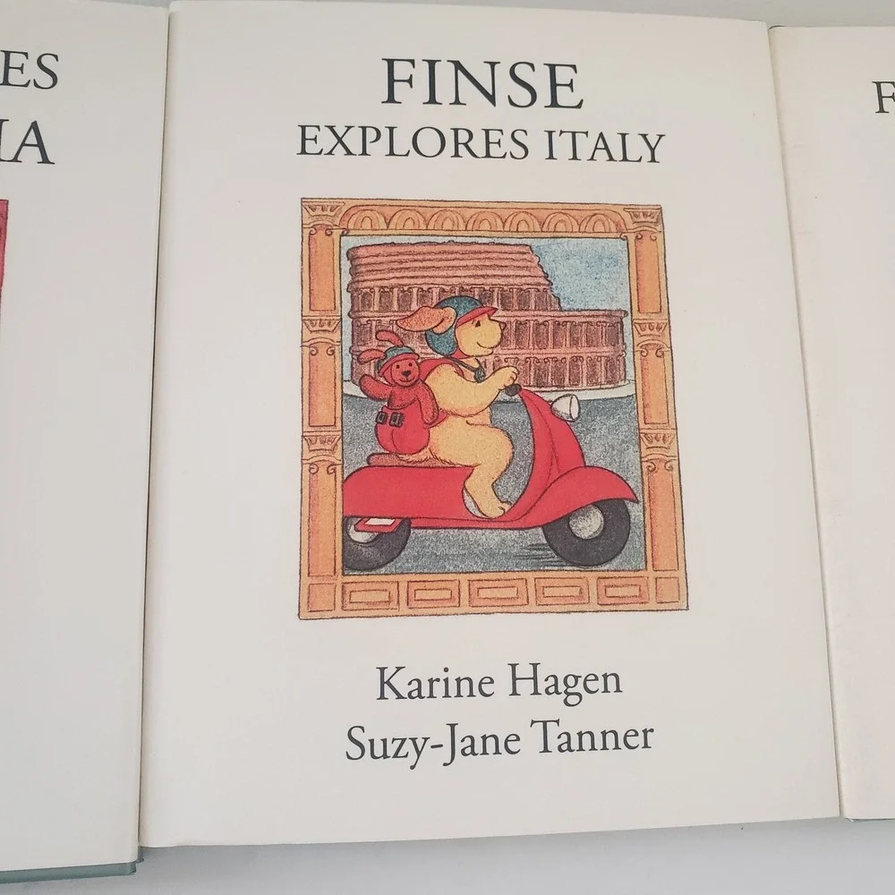 The World of Finse Box Set 2 Karine Hagen Suzy-Jane Tanner 4 Children's Books